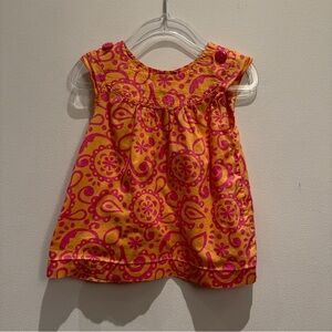 Carter’s  Pink and Orange Shirt/ Dress 3T